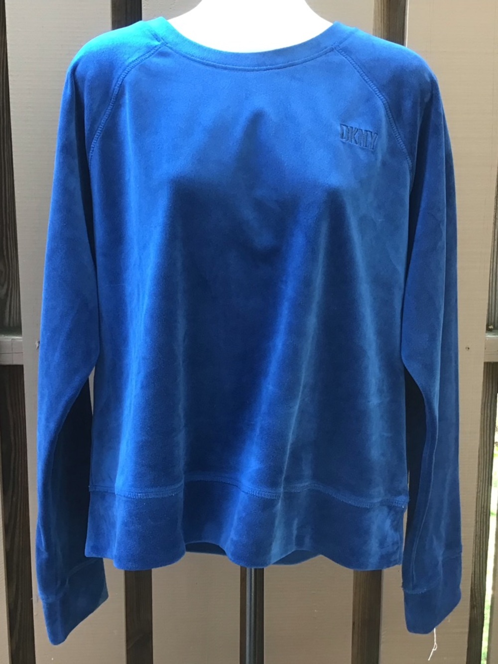 Nice Velour DKNY Sport Crop Top Large